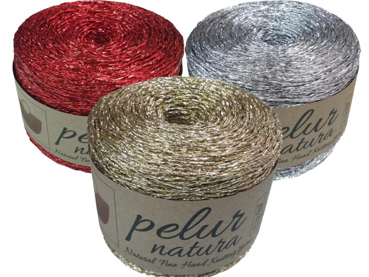 Pelur Natura Metalik İp
