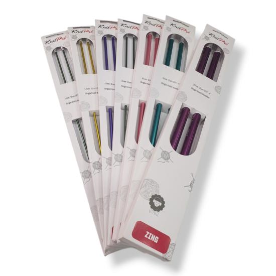 Knitpro Zing 35cm Metal Örgü Şişi