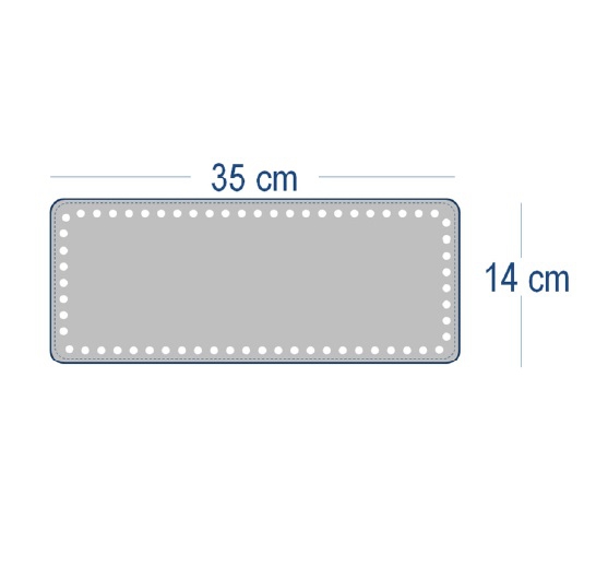 Çanta Tabanı 14x35 Ekru