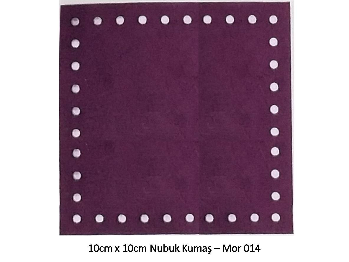 10x10 Nubuk Kumaş 014-Mor